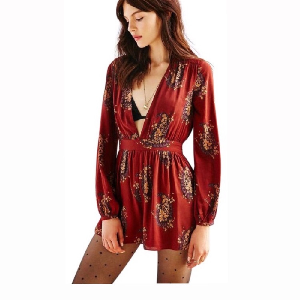 UO Ecote Charlotte Romper M